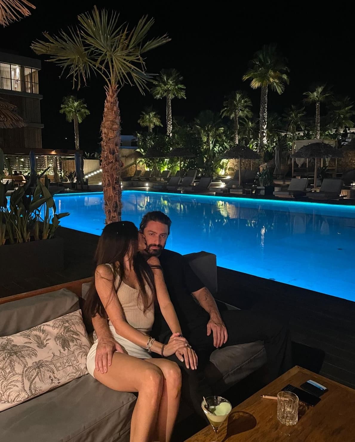 Oliver Muller and Mathilde in Ibiza